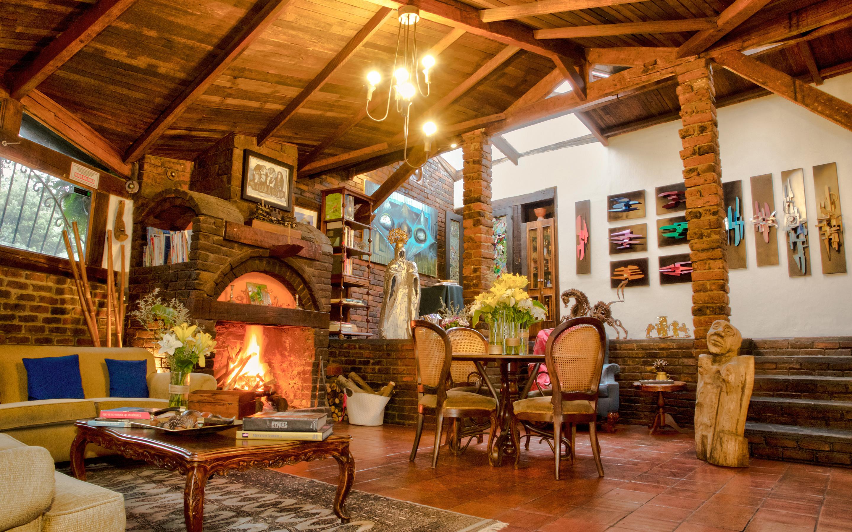 La Colina Hotel Cottage Bogota Buitenkant foto